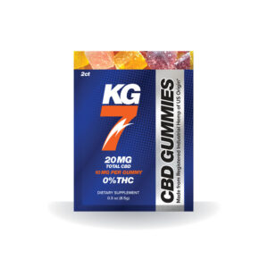 KG7 CBD Gummies 10mg 2 Pack
