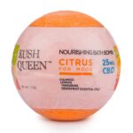 Kush Queen Citrus CBD Bath Bomb 25mg