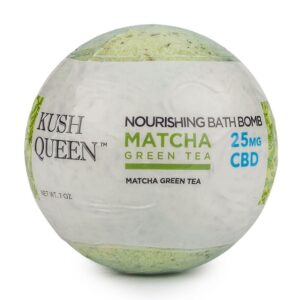 Kush Queen Matcha CBD Bath Bomb