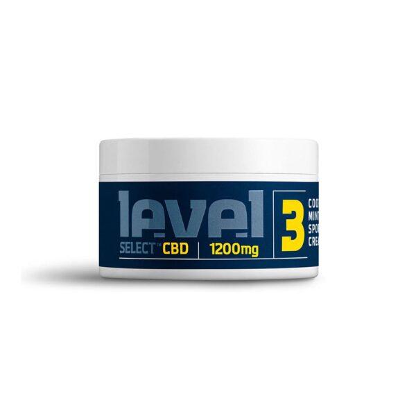 Level Select CBD Sports Cream - Cooling Mint 1200mg