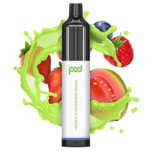 Pod Juice Pod 3500 Frozen Strawberry Guava Disposable Vape Pen