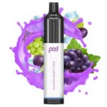 Pod Juice Pod 3500 Glacier Grape Chew Disposable Vape Pen