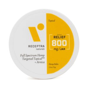 Receptra Naturals Serious Relief CBD + Arnica Hemp Balm 800mg