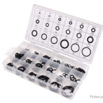 Rubber Grommet Assortment O-Ring Kit (225 Pieces)