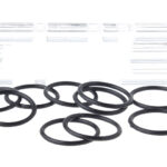 Silicone O-Ring Seals for LED Flashlight (100-Pack)