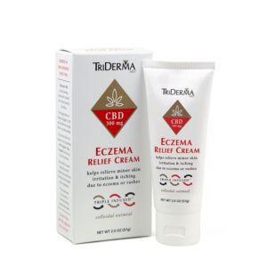 TriDerma MD® CBD Eczema Relief Cream 300mg