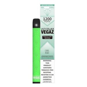 VaporLAX VEGAZ Cool Mint Disposable Vape Pen