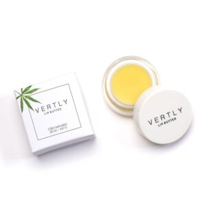 Vertly CBD Infused Lip Balm 25mg Peppermint