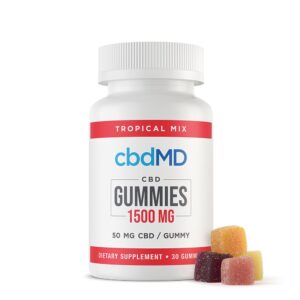 cbdMD CBD Oil Gummies 30 Count 1500mg