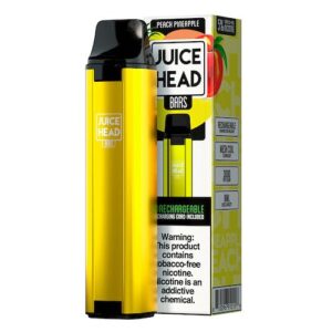 Juice Head Bars Tobacco-Free Peach Pineapple Disposable Vape Pen