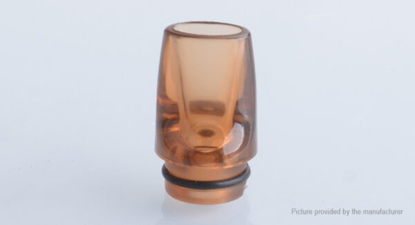 PMMA Long 510 Drip Tip for dotMod dotAIO (Brown)