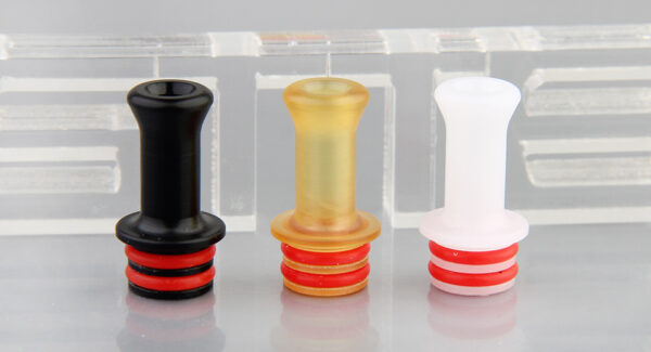 ST POM + PEI 510 Drip Tip for TF GTR Styled RTA (3 Pieces)