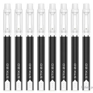 Yocan STIX 2.0 350mAh Vaporizer Pen Kit (Black 10-Pack)