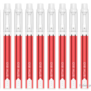 Yocan STIX 2.0 350mAh Vaporizer Pen Kit (Red 10-Pack)