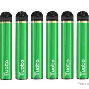 Yuoto 5 900mAh Disposable E-Cigarette (Double Apple 10-Pack)