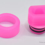 PRC Quantum Styled Delrin 510 Drip Tip w/Beauty Ring (Pink)