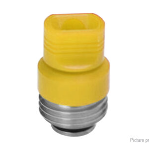 PRC Quantum Styled Delrin + SS 510 Drip Tip for SXK BB / Billet Box Mod Kit (Yellow)