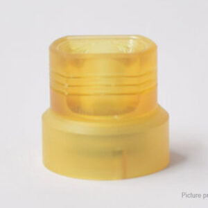 PRC Quantum Styled PEI 510 Drip Tip w/Beauty Ring (Yellow)