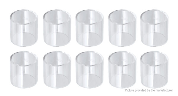 Steam Crave Pumper Replacement 12ml Glass Tank Tube (10-Pack)