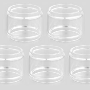 Vapesoon Bubble Glass Tank Tube for OXVA Aibiter RTA (5-Pack)