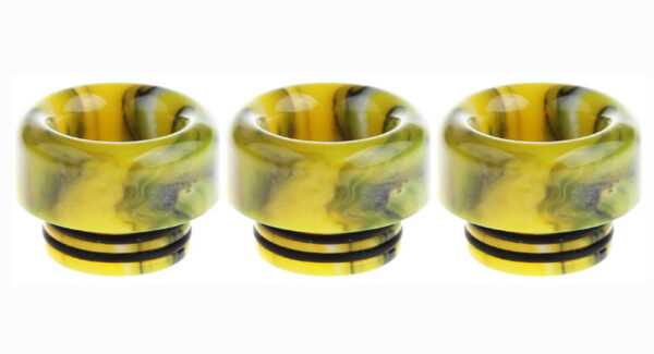 Vapesoon Resion 810 Drip Tip (Yellow 3-Pack)