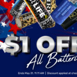 $1 OFF All Batteries-Max-Quality image