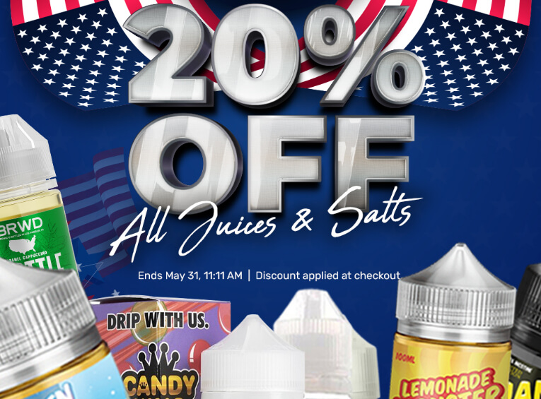 20 Off All Juices & Salts-Max-Quality image