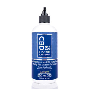 CBD Living Lotion 300mg - Lavender - 16oz