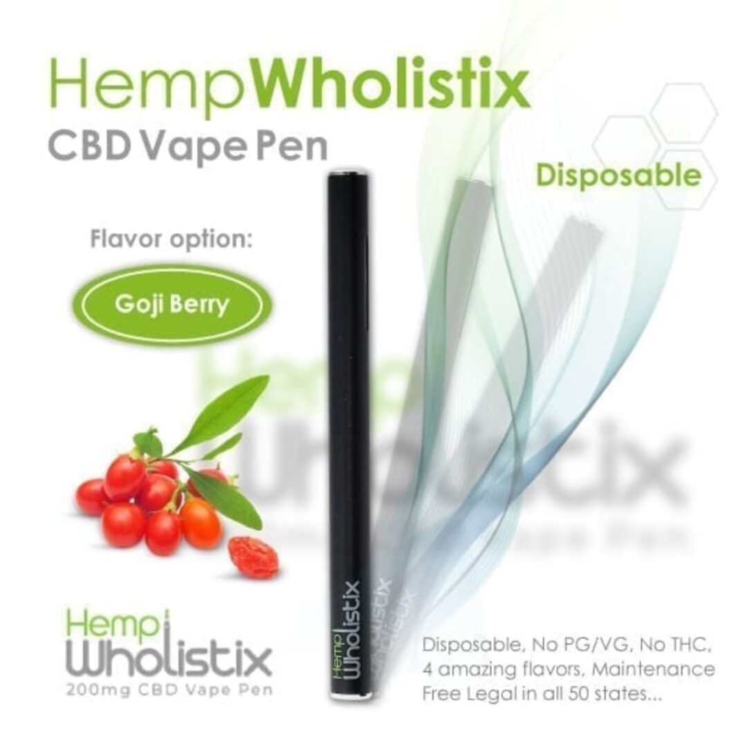 Hemp Wholistix Disposable CBD Vape Pen 200mg – Vape Habitat