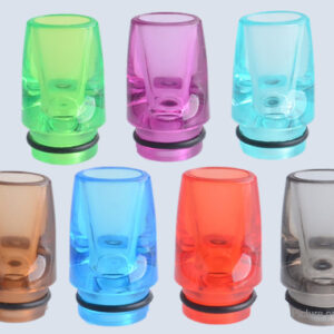 PMMA Long 510 Drip Tip for dotMod dotAIO (Random Color 7-Pack)