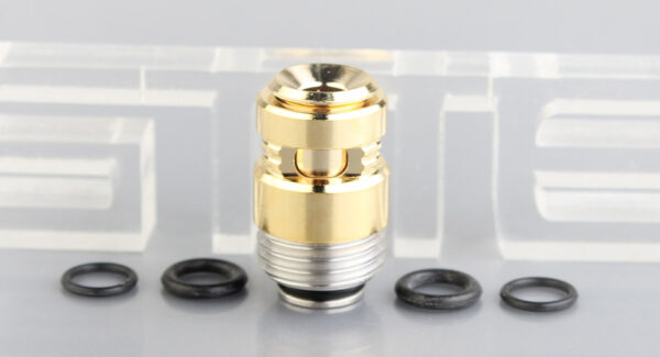 PRC Quantum Shifter Styled Stainless Steel BB Drip Tip for SXK BB / Billet Box Mod (Gold)