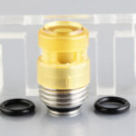 PRC Quantum Shifter Styled Stainless Steel + PEI BB Drip Tip for SXK BB / Billet Box Mod