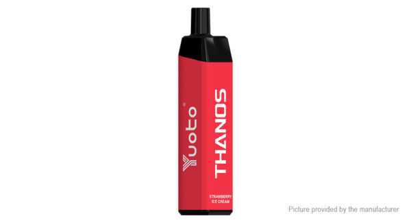 Yuoto Thanos 650mAh Disposable E-Cigarette Kit (Strawberry Ice Cream)