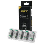 Aspire Breeze 2 Replacement Coils (5-Pack) - 1.0ohm (5-Pack)