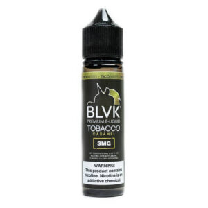 BLVK Premium E-Liquid TBCO Series - Tobacco Caramel - 60ml / 3mg