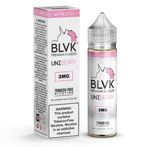 BLVK Premium E-Liquid Tobacco-Free WYTE Series - UniBerry - 60ml / 0mg