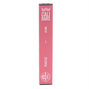 Cali Bars - Disposable Vape Device - Peach ICE - Single / 50mg