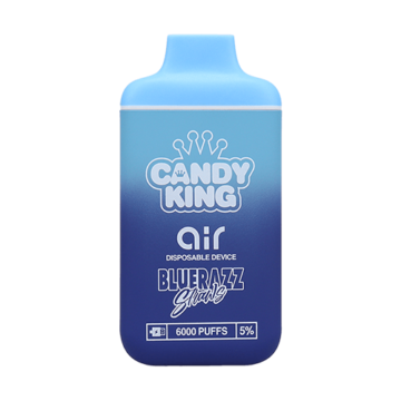 Candy King Air Synthetic - Disposable Vape Device - Blue Razz Straws