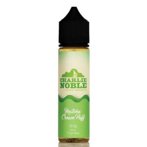 Charlie Noble Dessert Cart E-Liquid - Matcha Cream Puff - 60ml / 0mg