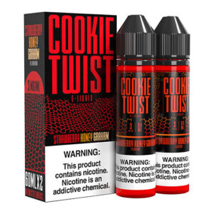 Cookie Twist E-Liquids - Strawberry Honey Graham - 2x60ml / 3mg