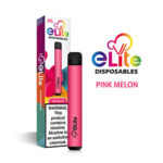 Elite Disposables - Disposable Vape Pen - Pink Melon - Single / 50mg