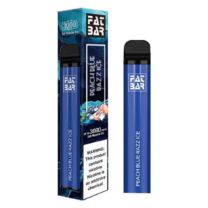 Fat Flow Bar Cube - Disposable Vape Device - Peach Blue Razz Ice - Single / 50mg