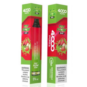 Fat Flow Bar - Disposable Vape Device - Strawberry Kiwi Ice / Watermelon Apple Ice - Single / 50mg