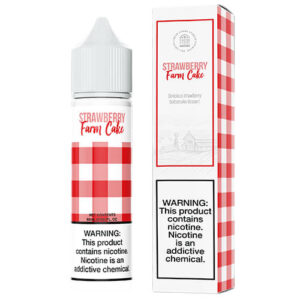 Fresh Farms E-Liquid - Strawberry Farm Cake - 60ml / 0mg