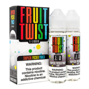 Fruit Twist E-Liquids - Tropical Pucker Punch - 120ml / 0mg