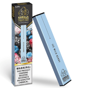 Gorilla Fruits Bar - Disposable Vape Device - Ice Wild Berry - Single / 50mg