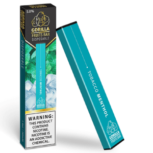 Gorilla Fruits Bar - Disposable Vape Device - Tobacco Menthol - Single / 50mg