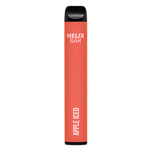 Helixbar Disposable Vape Device Apple Iced Single 50mg Vape Habitat 0211