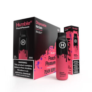 Humble Juice Co. Tobacco Free Nicotine - Disposable Vape Device - Peach Pleasure - 10 Pack / 50mg