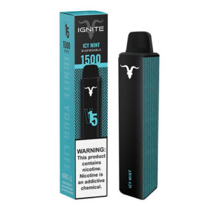 Ignite V15 - Disposable Vape Device - Icy Mint - Single / 50mg